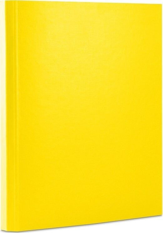 Office Products Folder with Velcro, OFFICE PRODUCTS, PP, A4 / 4cm, 3-leaf, yellow
