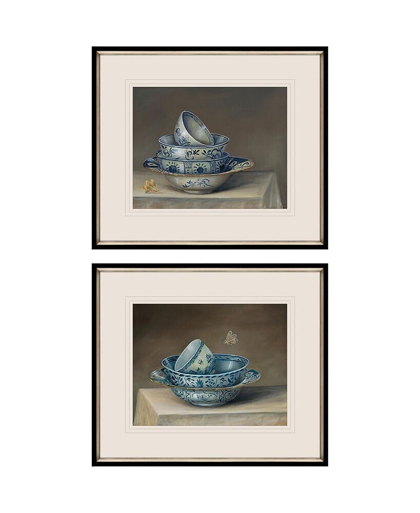Paragon Picture Gallery traditional Bowl Framed Art, Set of 2