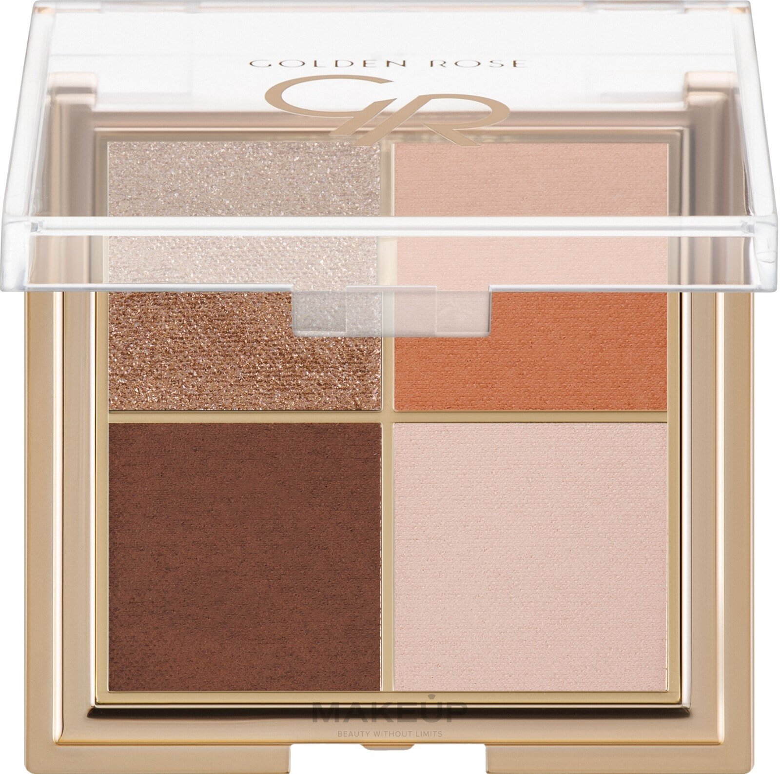 Lidschatten-Palette - Golden Rose Quattro Eyeshadow Palette