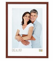 Deknudt S44CH3 - Wood - Brown - Single picture frame - 30 x 40 cm - Reflective - Landscape/Portrait