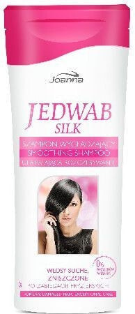 Joanna Jedwab Silk Shampoo Разглаживающий шампунь для сухих, тусклых волос 400 мл