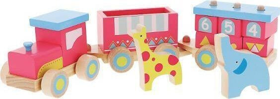 Trefl Carriages from Africa, wooden toy