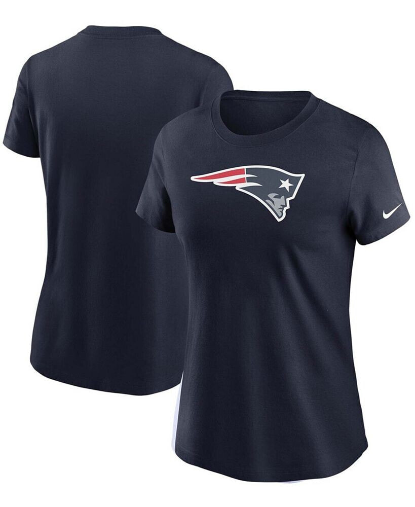Nike women's Navy New England Patriots Logo Essential T-shirt