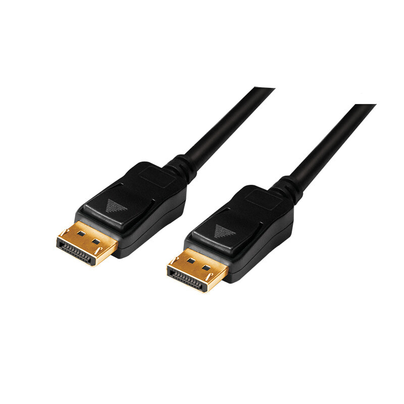 LogiLink CV0114 DisplayPort кабель 20 m Черный