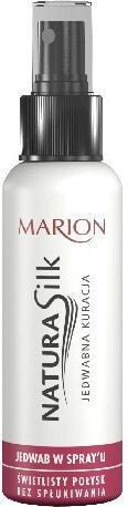 Marion Natura Silk Hair Spray Несмываемый восстанавливающий кондиционер с экстрактом шелка для всех типов волос 130 мл
