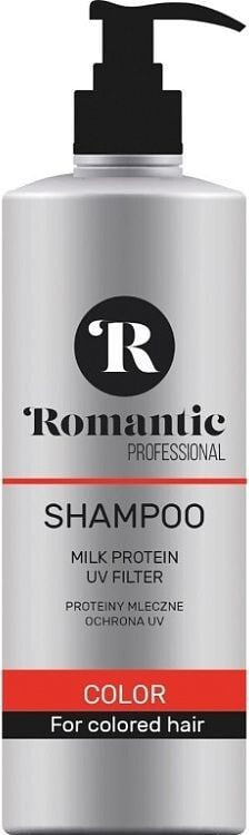 Forte Sweeden Romantic Professional Milk Protein UV Filter Shampoo Шампунь с молочными протеинами и  УФ фильтром для окрашенных и обесцвеченных волос 850 мл