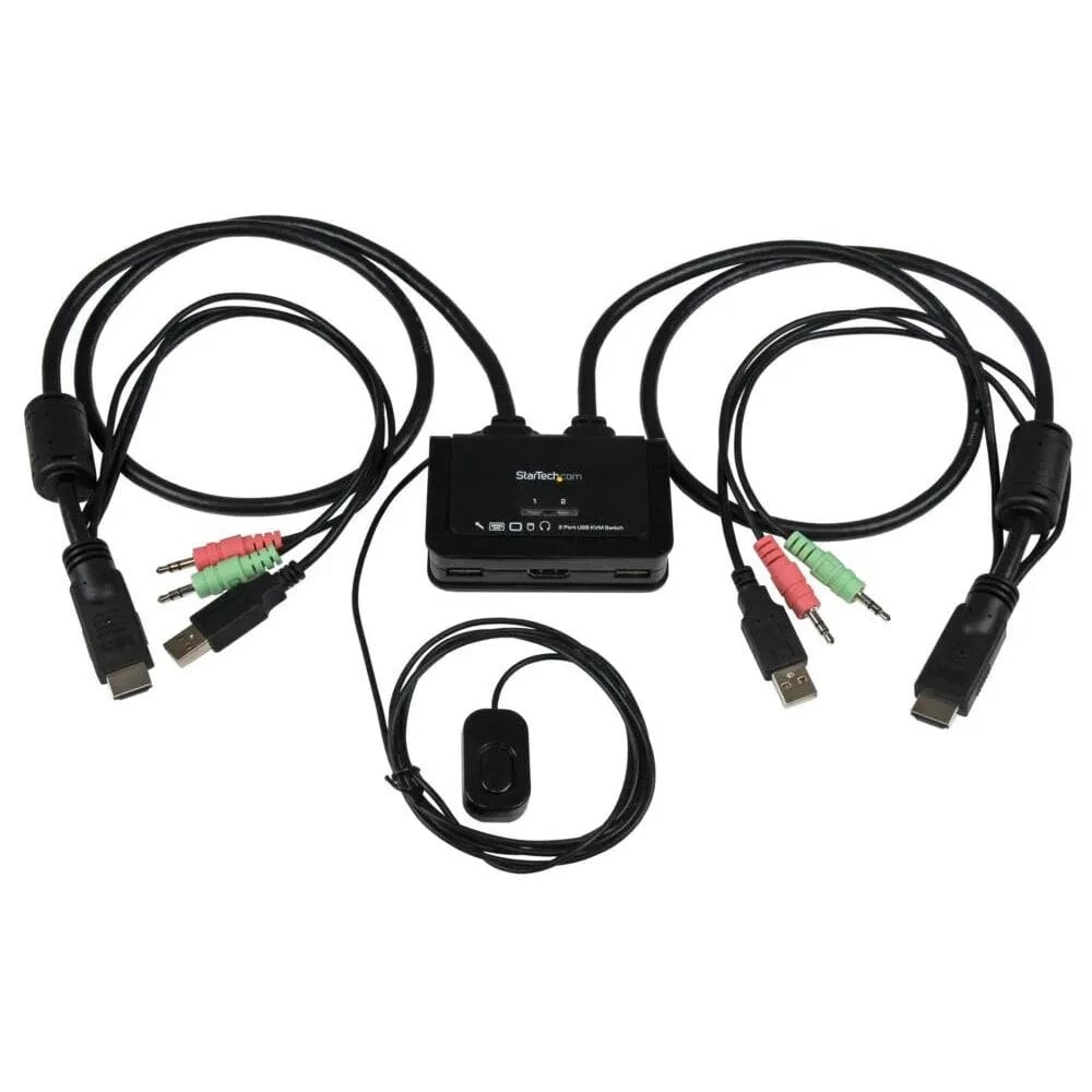 STARTECH 2 Port USB HDMI Cable KVM Switch