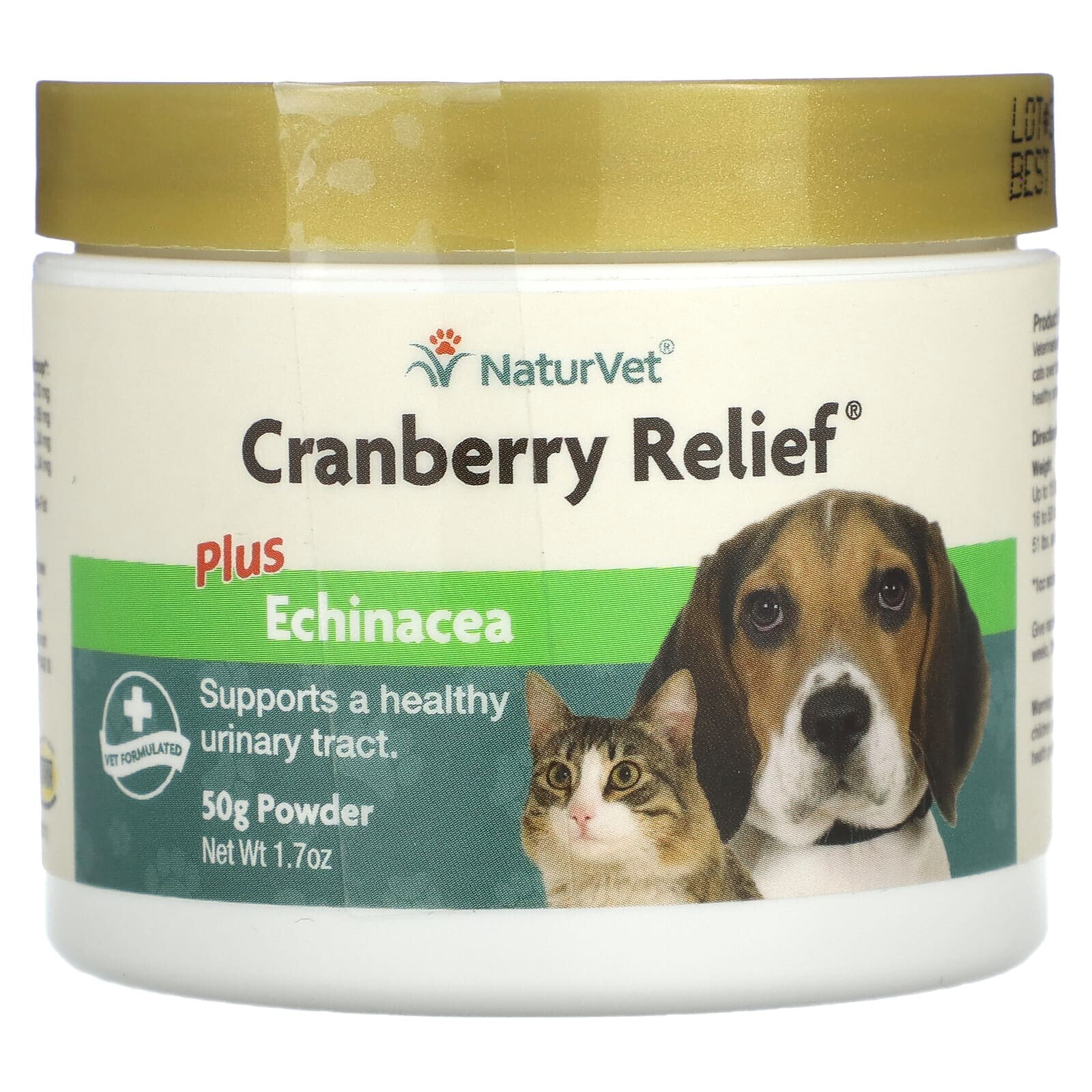 Cranberry Relief, Plus Echinacea, For Dogs & Cats, 1.7 oz (50 g)