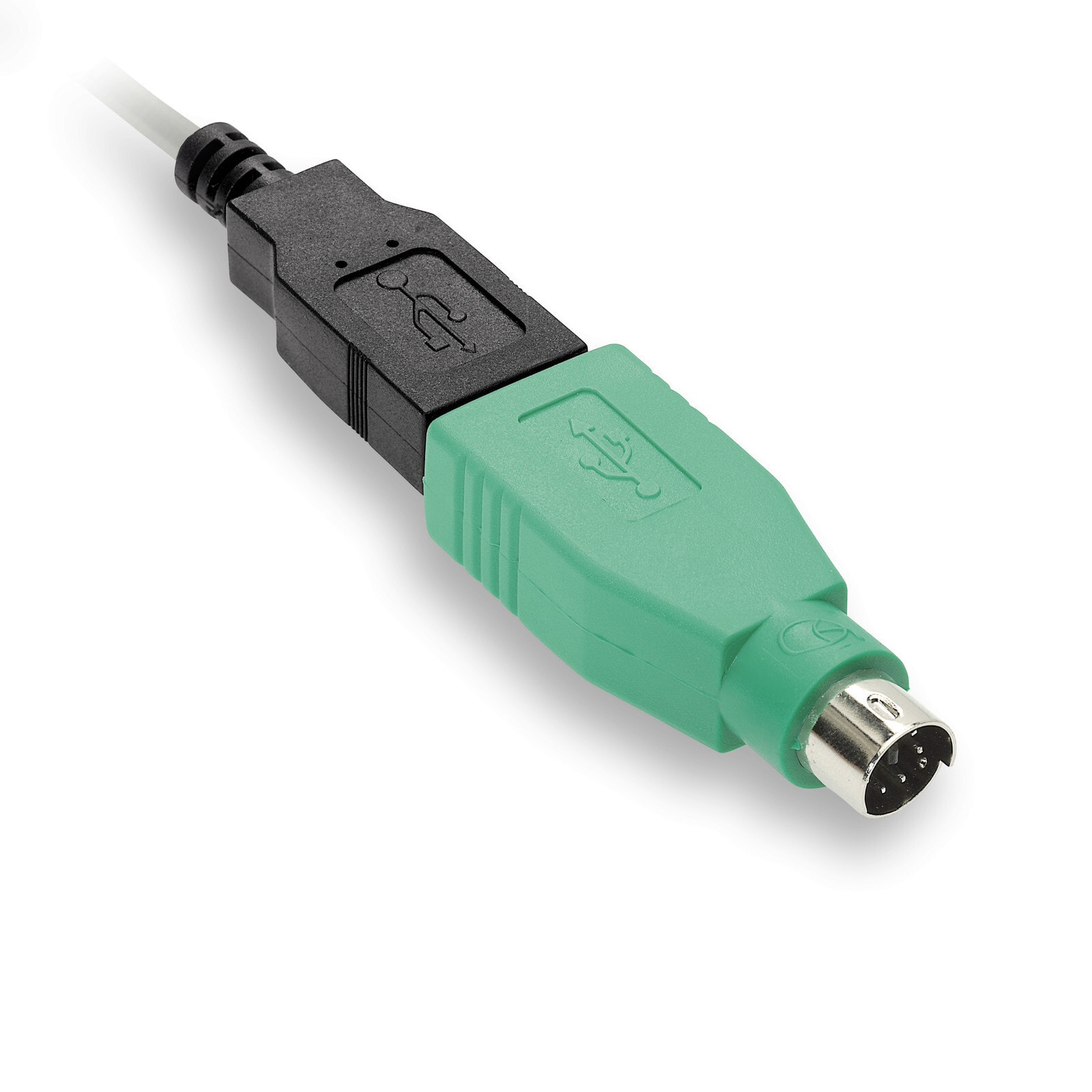 CHERRY 6171784 кабельный разъем/переходник PS/2 USB A Фиолетовый