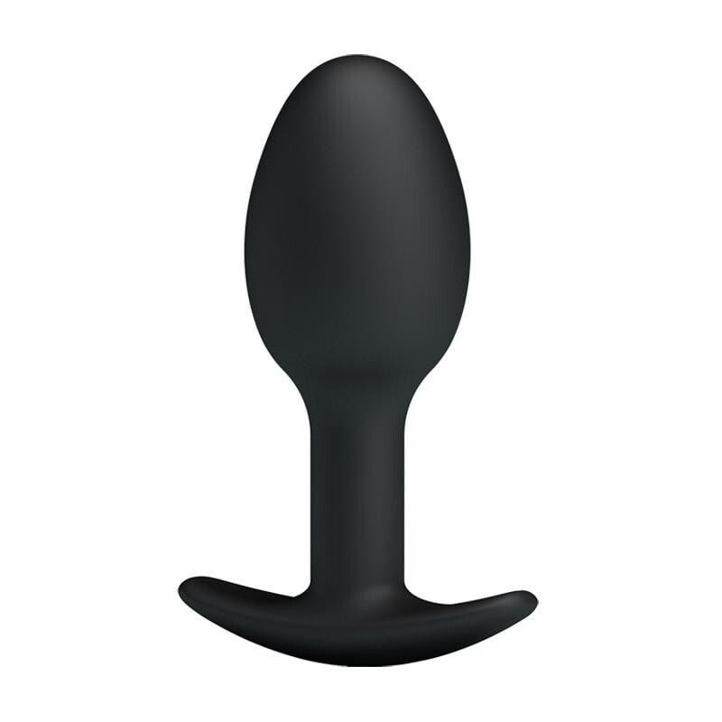 Плаг или анальная пробка PRETTYLOVE Anal Plug Black with Ball