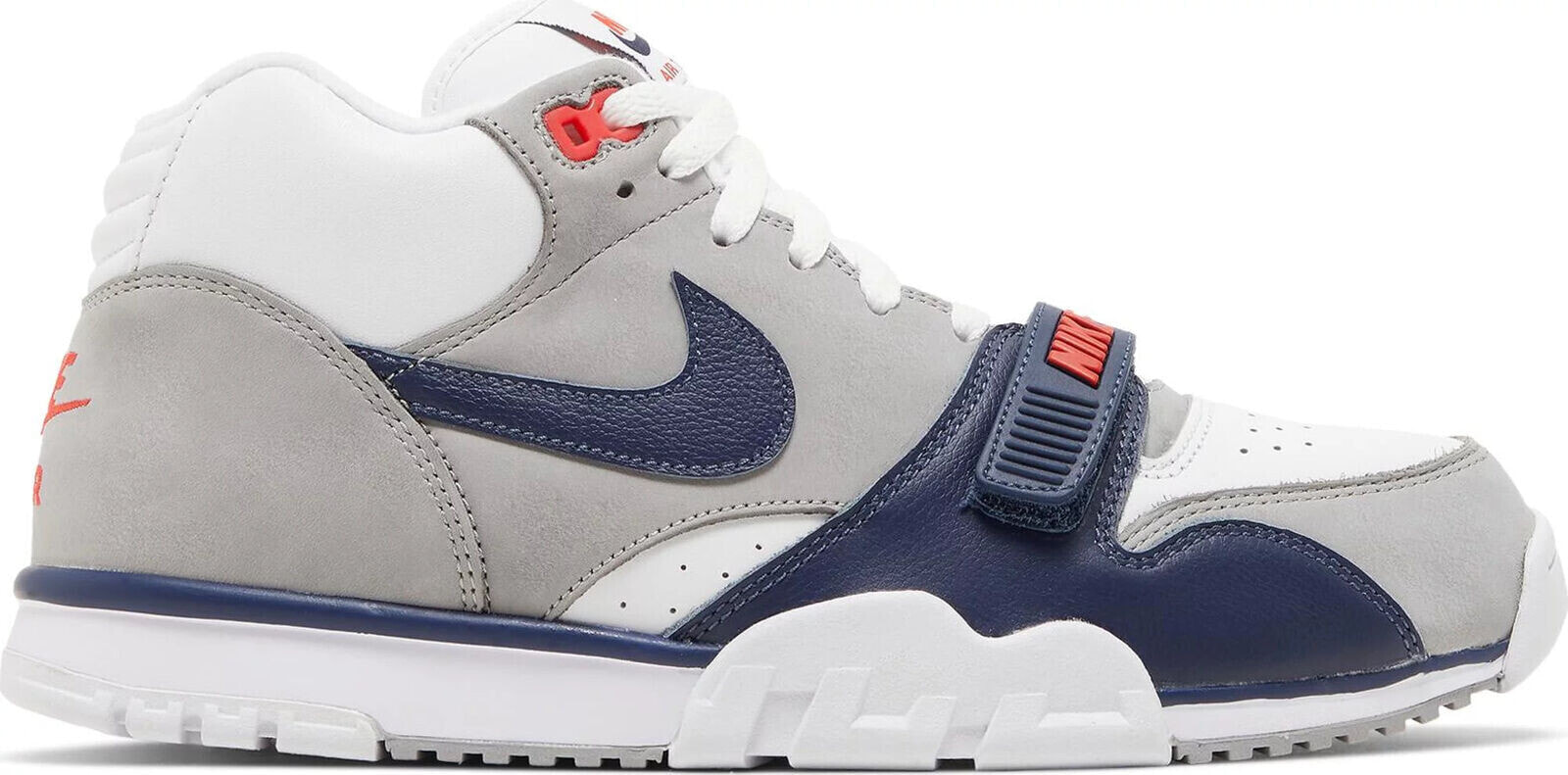 [DM0521-101] Mens Nike Air Trainer 1 'White Midnight Navy Medium Grey'