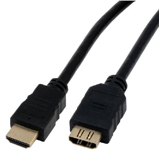 MCL MC384/3D-2M - 2 m - HDMI Type A (Standard) - HDMI Type A (Standard) - 3D - Black