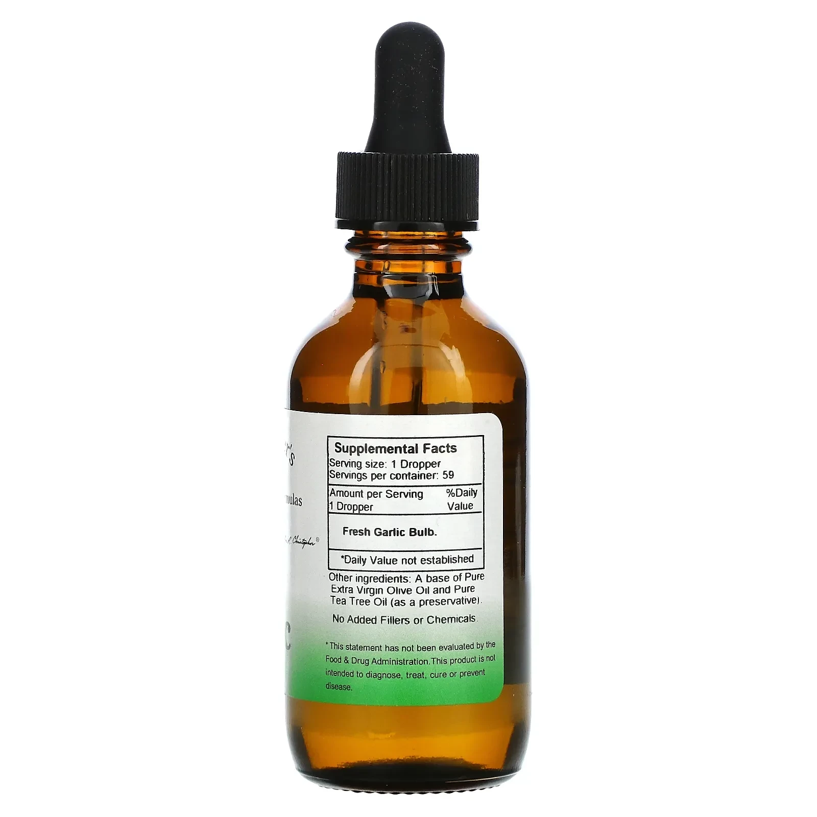 Oil of Garlic Extract, 2 fl oz (59 ml)