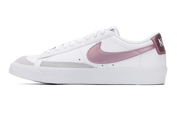 Nike Blazer Low 77 轻便 低帮 板鞋 GS 白紫色 / Кроссовки Nike Blazer Low 77 GS DA4074-105