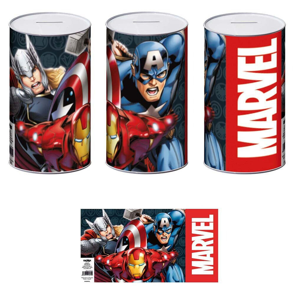 MARVEL Metal L 10x10x17.5 cm Avengers Money Box