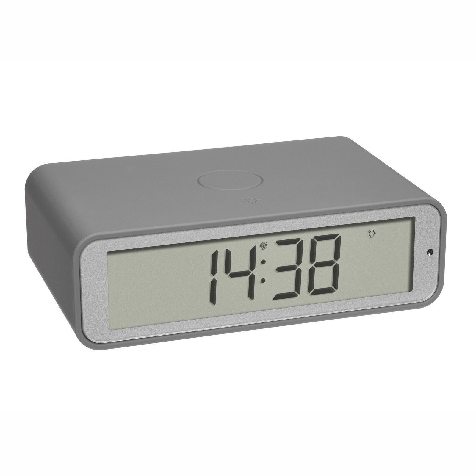 TFA Twist - Digital alarm clock - Rectangle - Grey - Plastic - 12/24h - Any gender