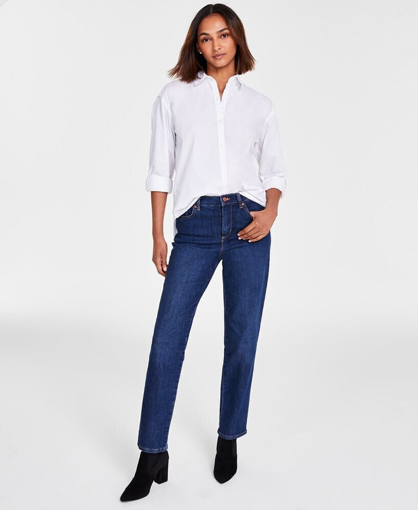 Women's Amanda Classic Straight Jeans, in Regular, Short & Long