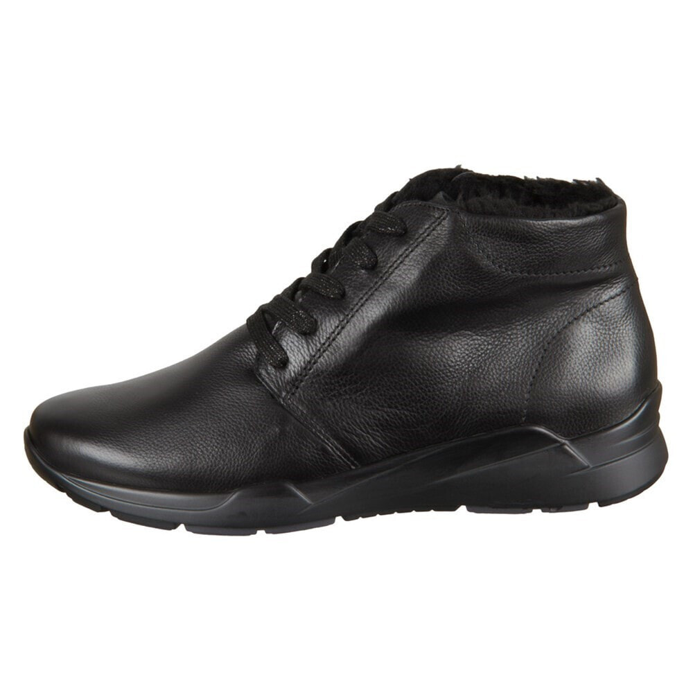 Женские ботинки кожаные черные Semler