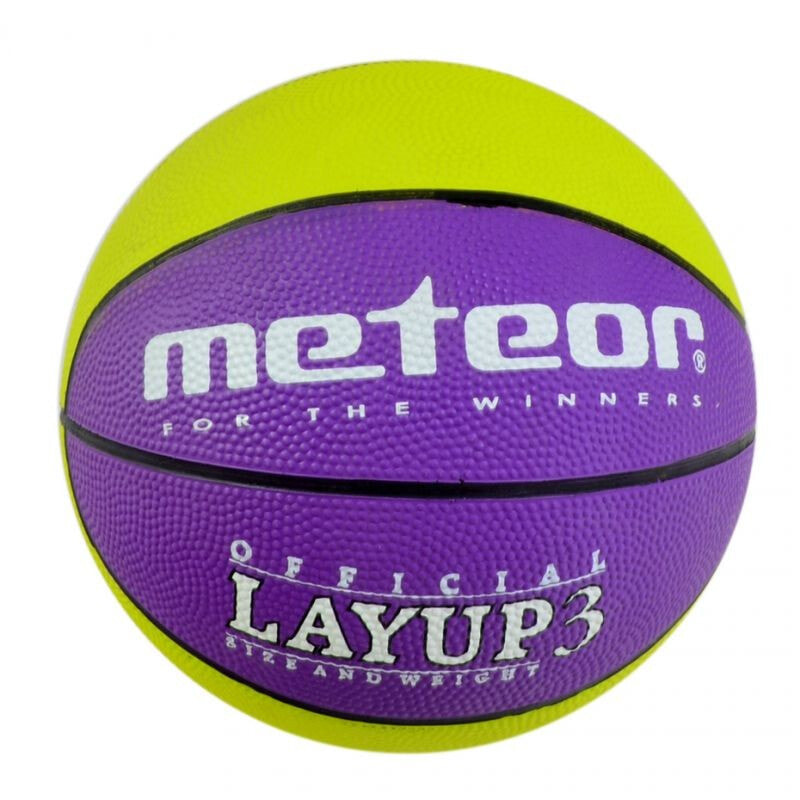 Мяч баскетбольный Meteor Layup 3 7066
