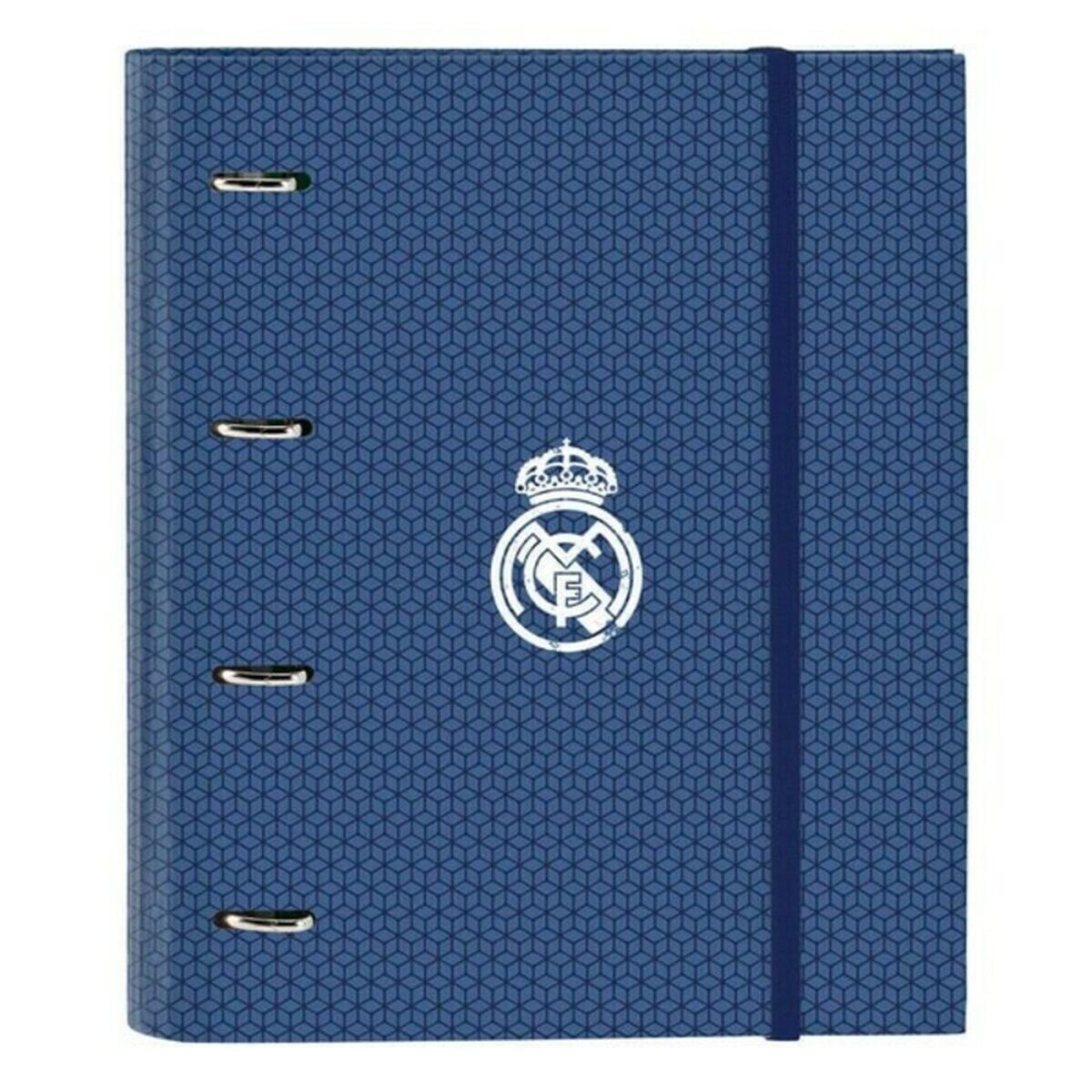 Ring binder Real Madrid C.F. Leyenda Blue (27 x 32 x 3.5 cm)