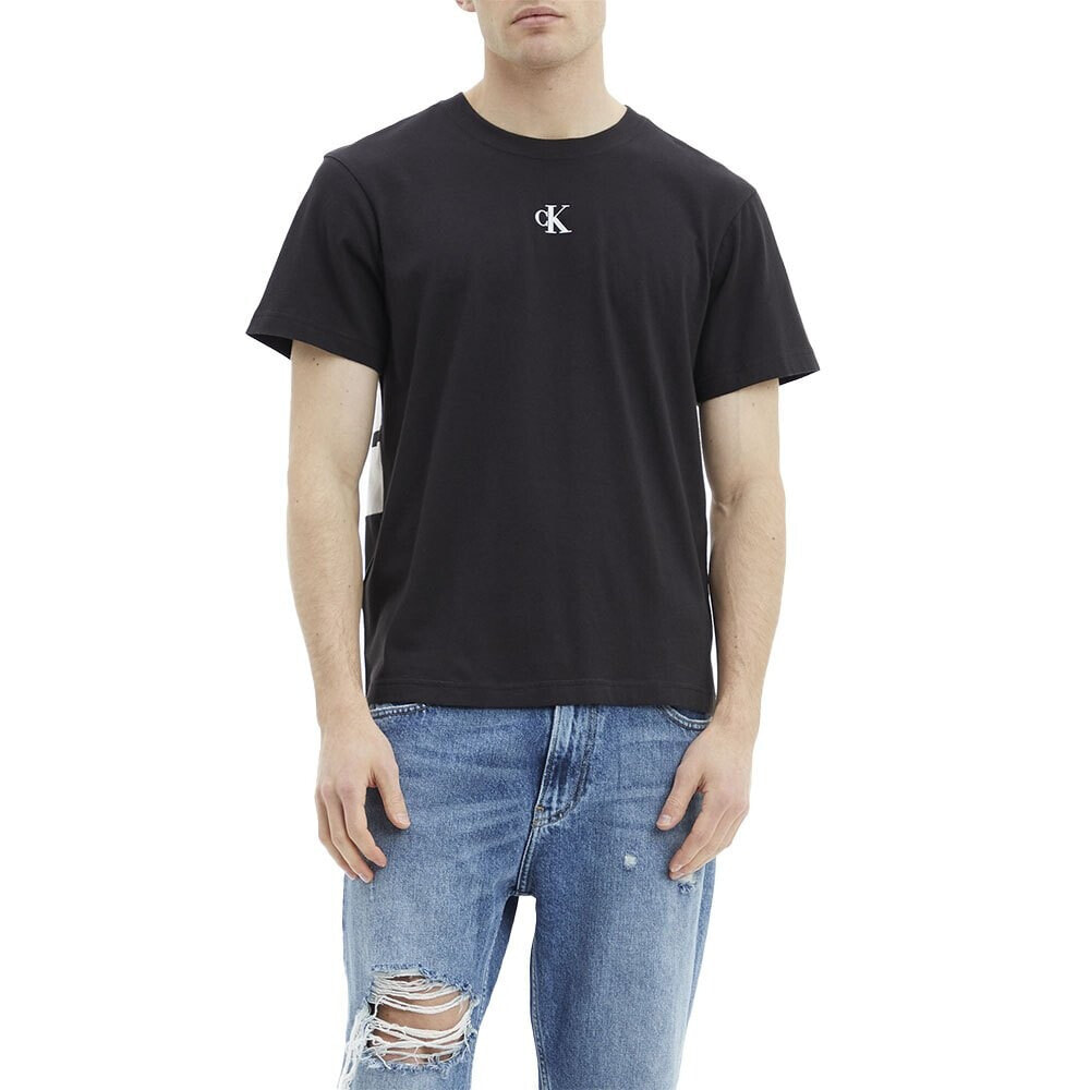 CALVIN KLEIN JEANS Stacked Colorblock Short Sleeve T-Shirt