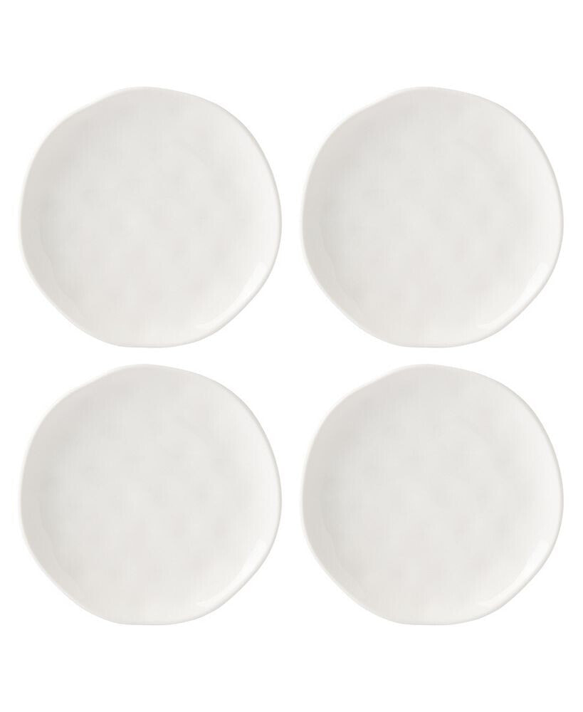 Lenox bay Solid Colors 4 Piece Accent Plate Set, Service for 4
