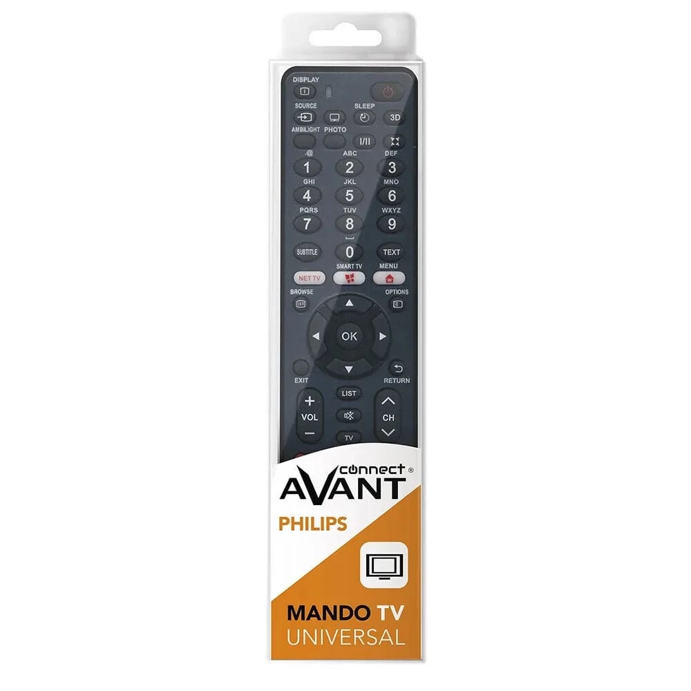 AVANT CONNECT AV1134 philips compatible remote control