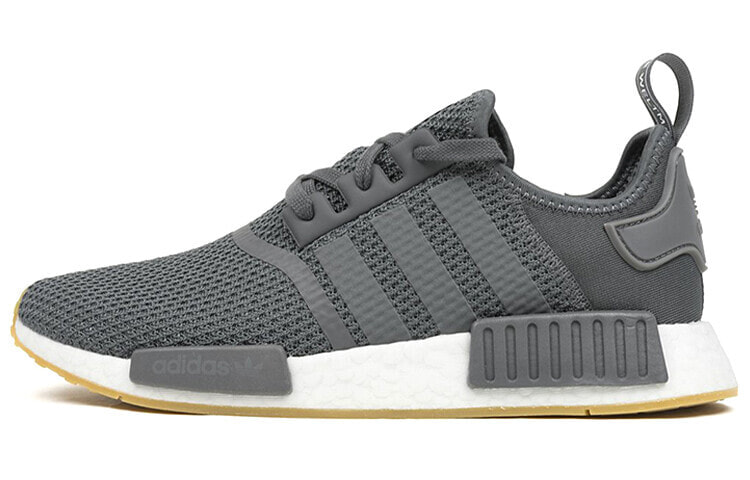 adidas originals NMD_R1 Grey Gum 减震耐磨 低帮 运动休闲鞋 男女同款 灰 / Кроссовки adidas originals NMD_R1 Grey Gum B42199