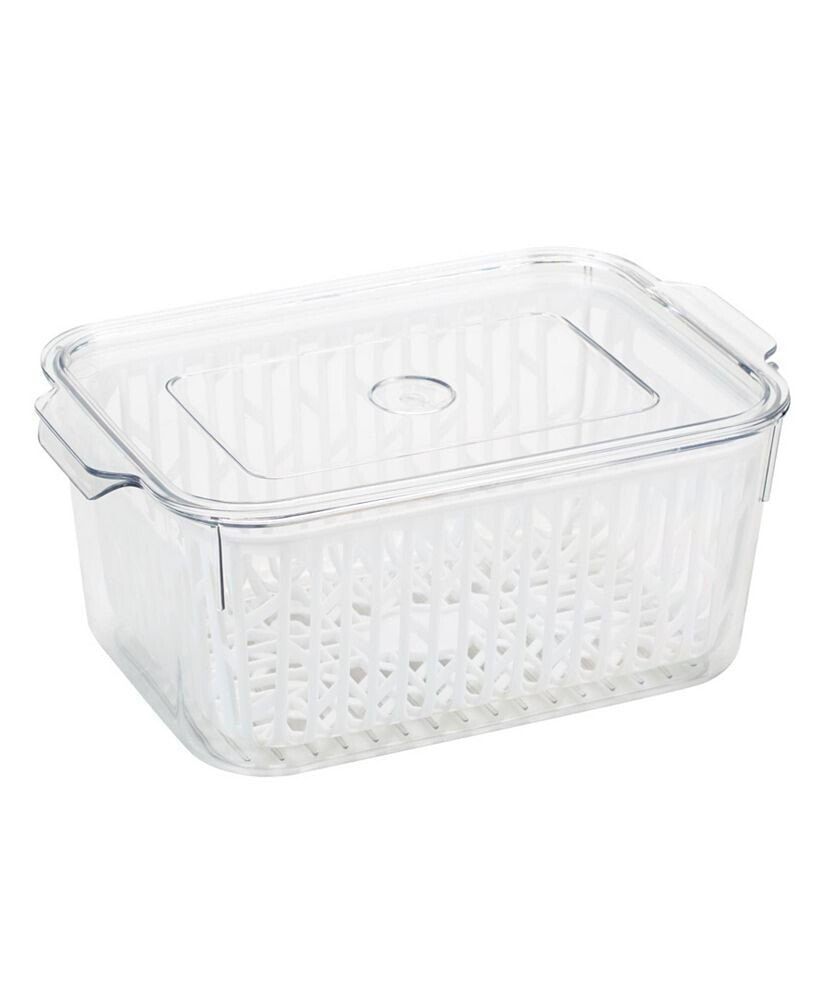Storage Container with Strainer