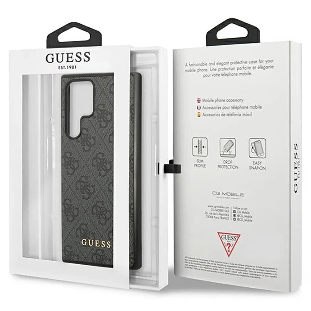 GUESS GUHCS23LG4GFGR S23 Ultra S918 4G phone case