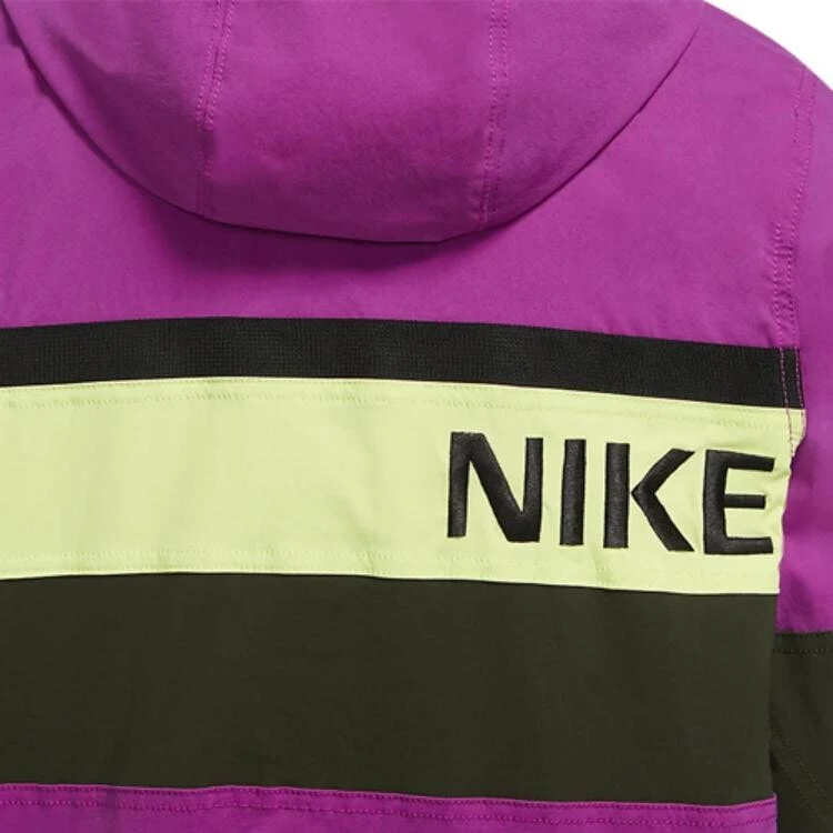 Nike Windbreaker Jackets Men Cactus Flower Red