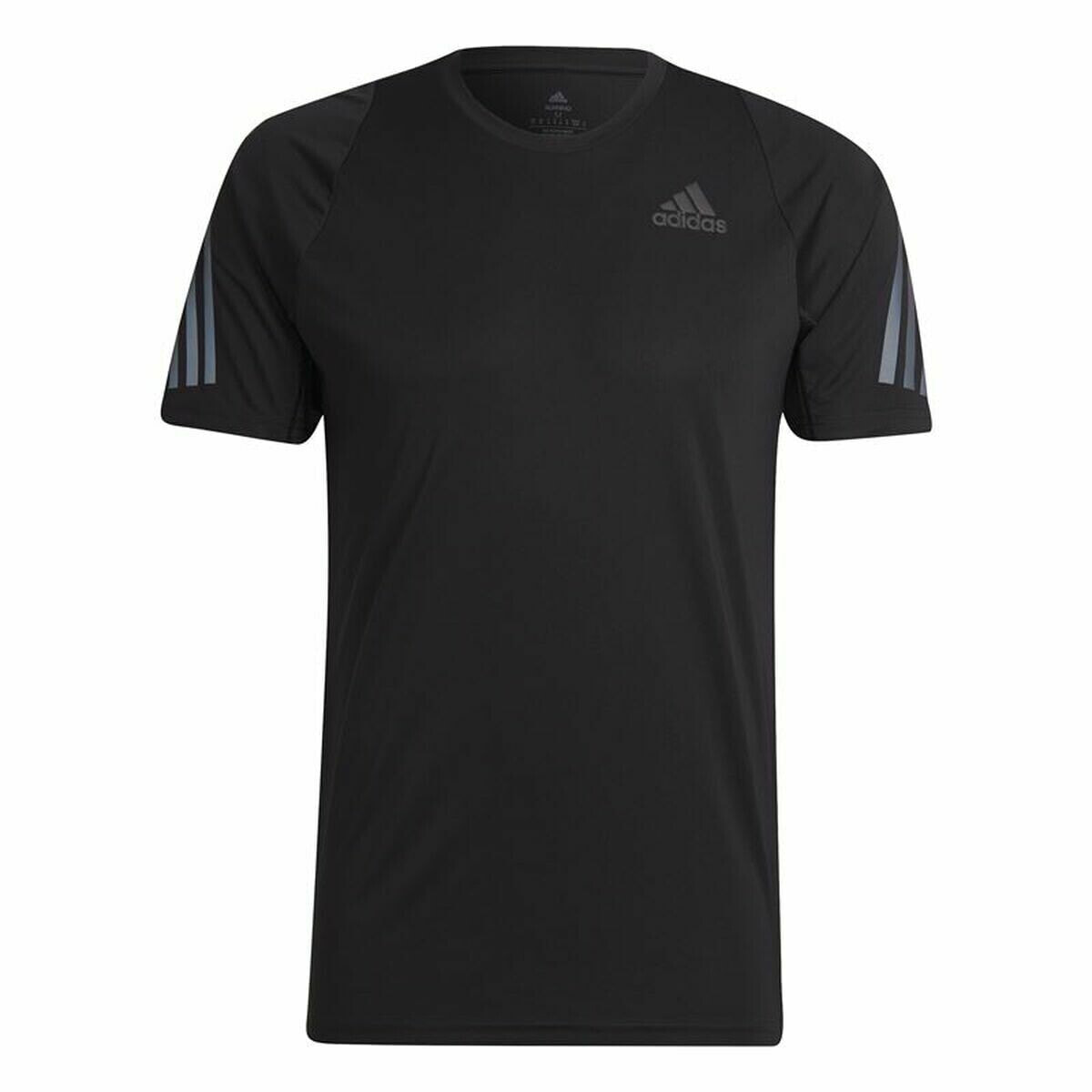 Men’s Short Sleeve T-Shirt Adidas Run Icon Black