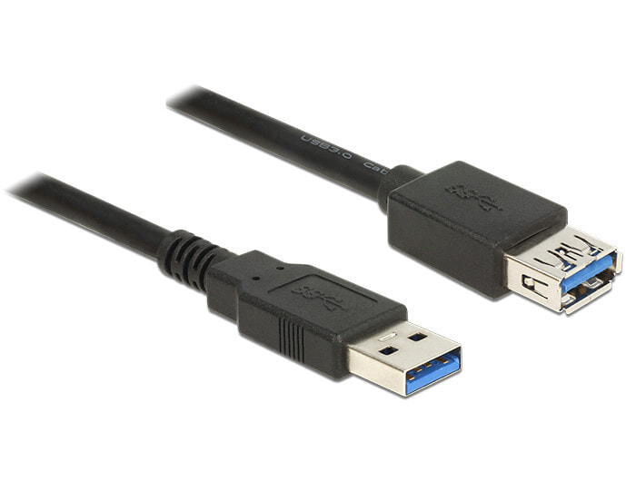 DeLOCK 85055 USB кабель 1,5 m 3.2 Gen 1 (3.1 Gen 1) USB A Черный