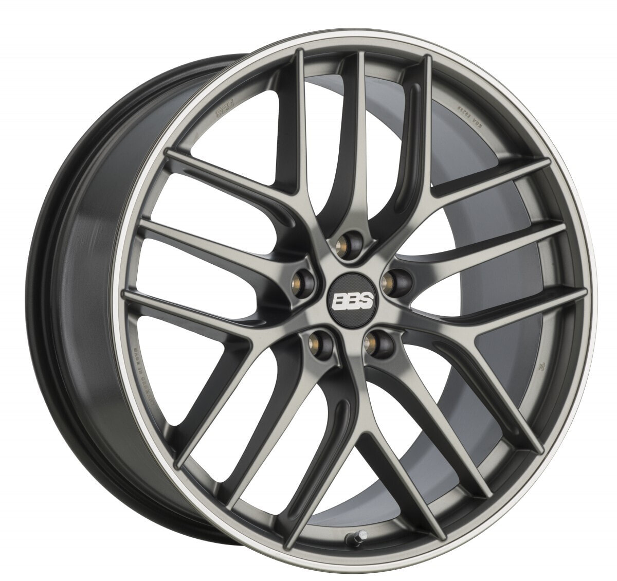 Колесный диск литой BBS CC-R platinum matt 8.5x19 ET30 - LK5/112 ML82