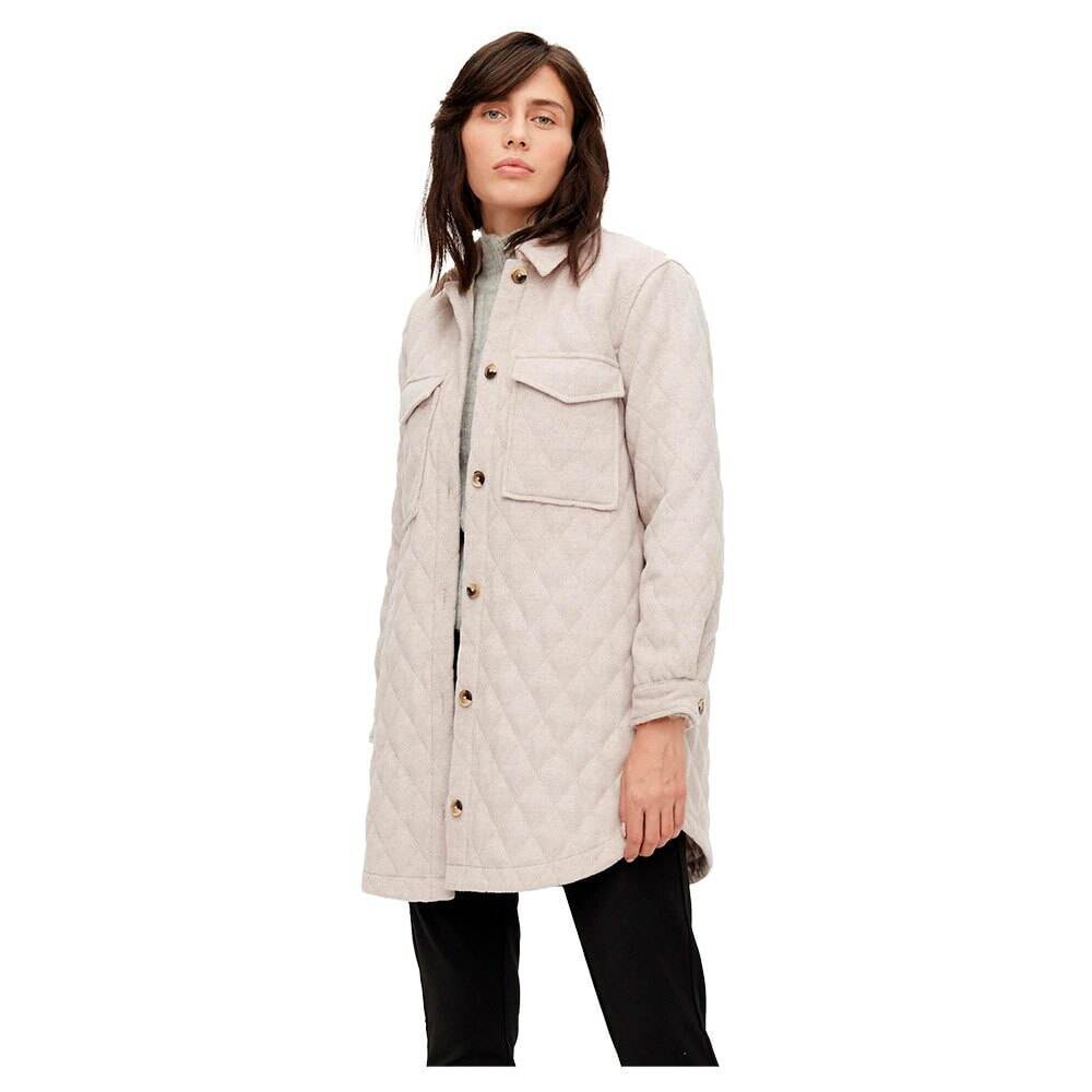 OBJECT Vera Owen Long Quilted Jacket