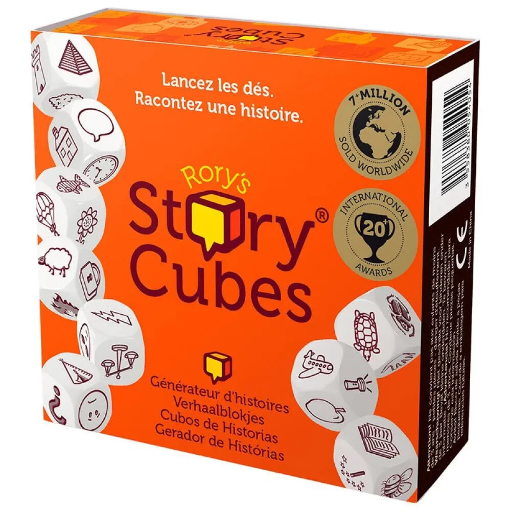 ASMODEE Story Cubes Original English/French/Dutch/Spanish/Portuguese Board Game