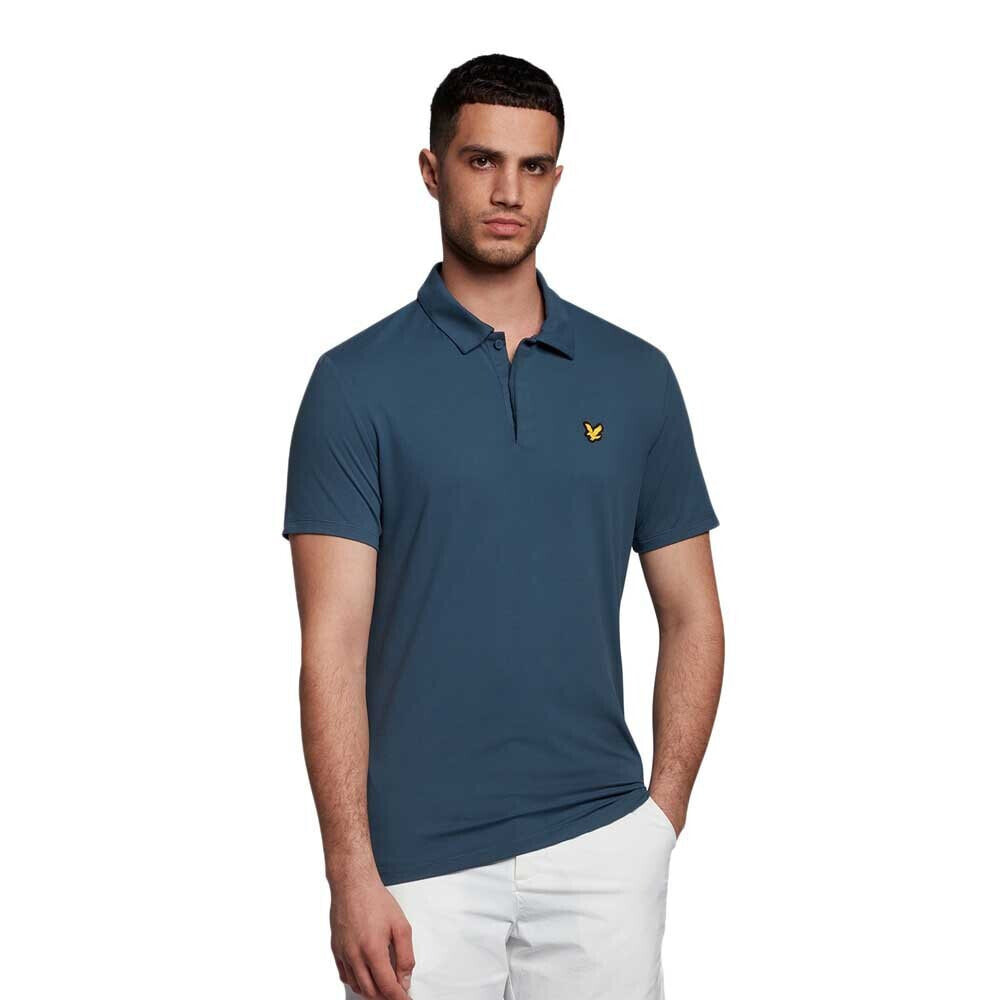 LYLE & SCOTT Concealed Button Short Sleeve Polo