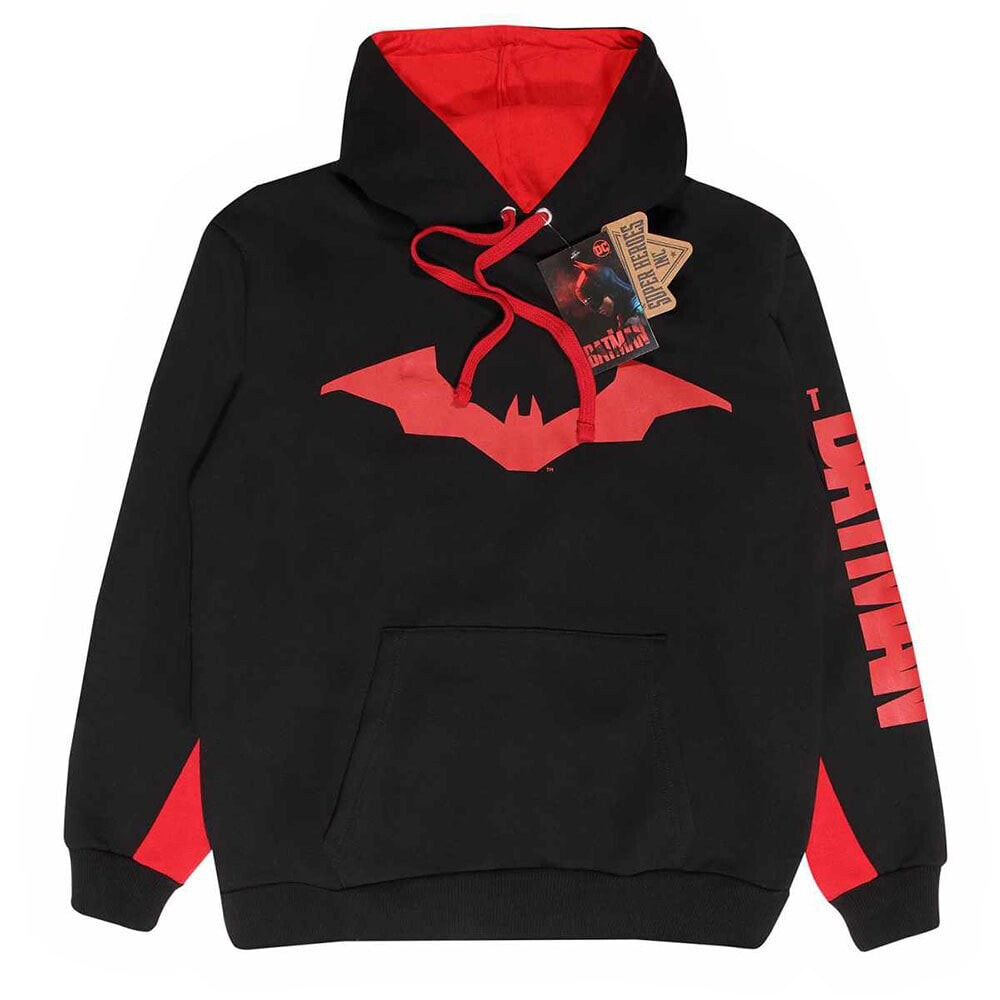 HEROES Dc The Batman Icon And Text Hoodie