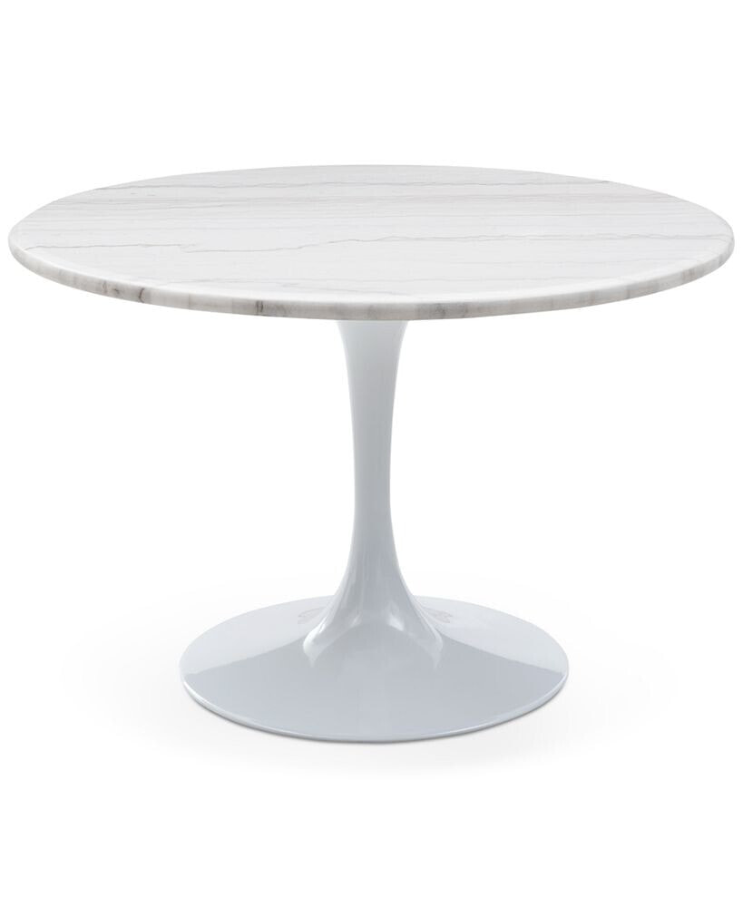 Steve Silver colfax White Marble Table