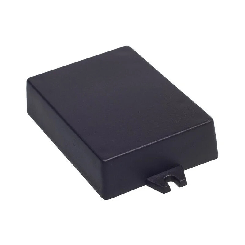 Plastic case Kradex Z53U - 90x65x22mm black with props
