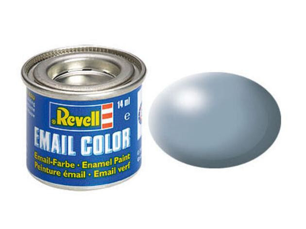 Revell Grey, silk RAL 7001 14 ml-tin Краска 32374
