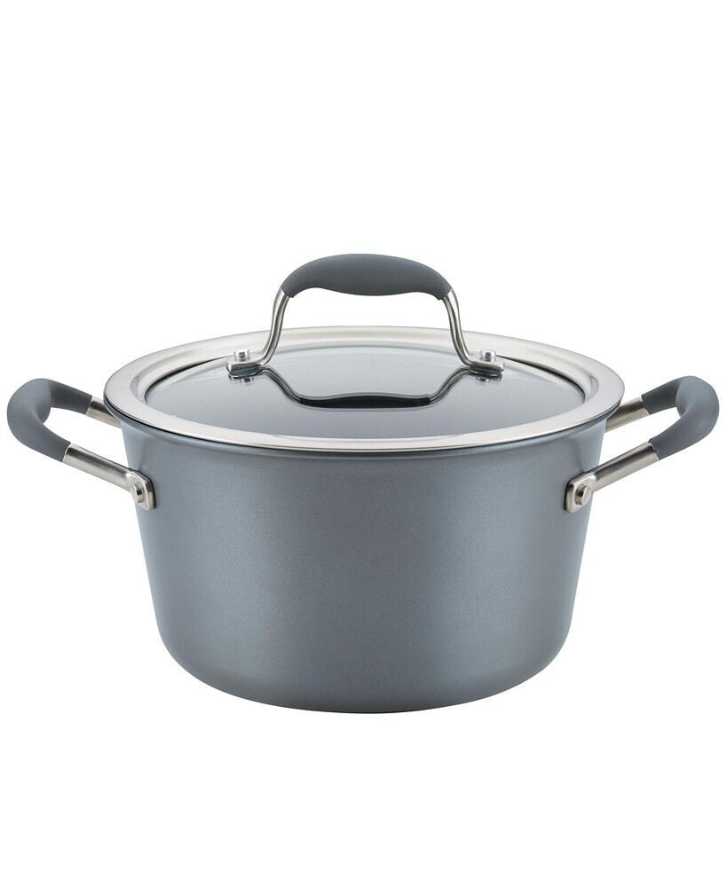 Anolon advanced Home Hard-Anodized Nonstick 4.5-Qt. Tapered Saucepot