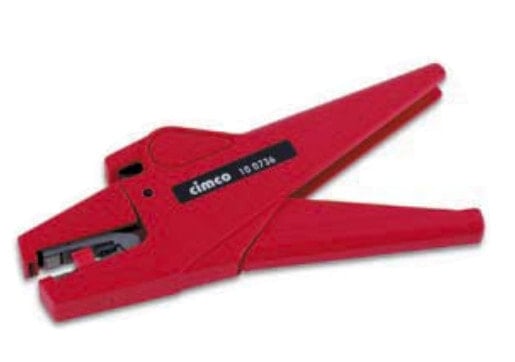 Cimco 100736 инструмент для зачистки кабеля Красный