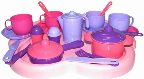 Wader Polesie A set of dishes "Janina" with a tray for 4 people - 54937 POLESIE