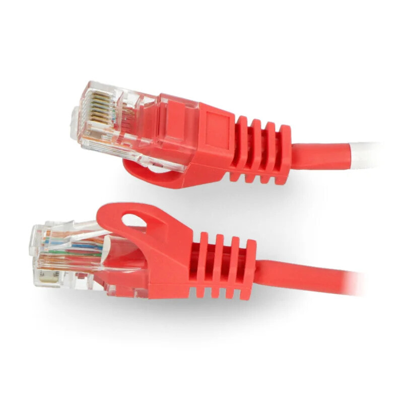 Lanberg Ethernet Patchcord UTP 5e 1,5m - red
