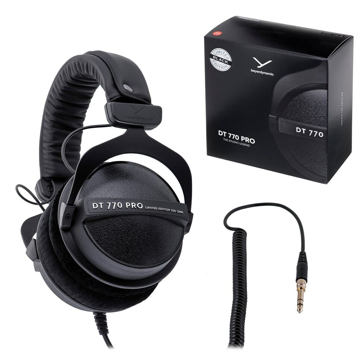 Headphones Beyerdynamic DT 770 PRO 250 OHM Black Limited Edition Black
