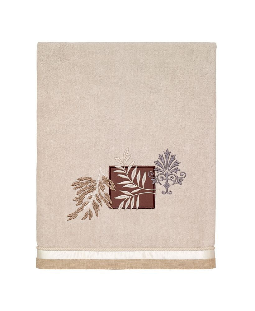 Avanti serenity Embroidered Cotton Bath Towel, 27