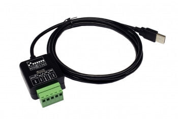 EXSYS EX-1309-T кабельный разъем/переходник USB 2.0 RS-232/422/485 Черный