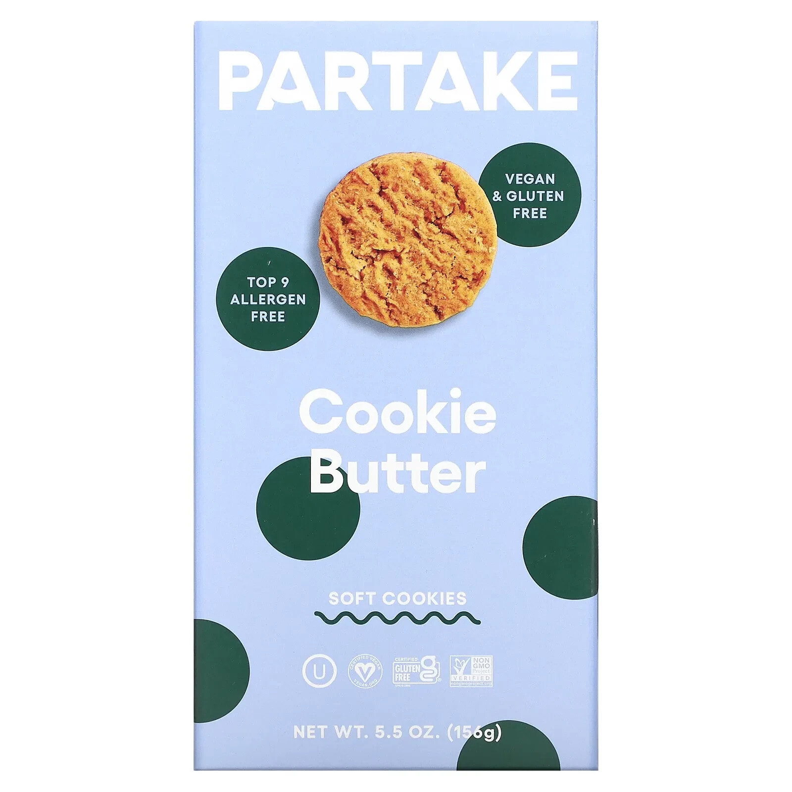 Soft Baked Cookies, Cookie Butter, 5.5 oz (156 g)