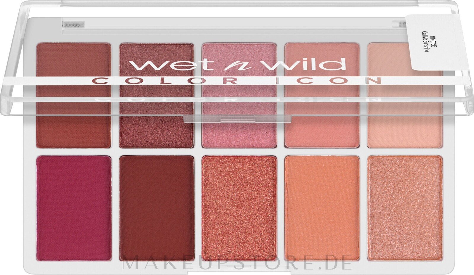 Lidschatten-Palette - Wet N Wild Color Icon 10-Pan Eyeshadow Palette